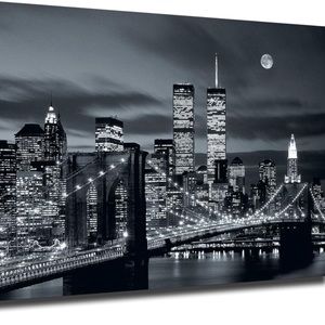 Brooklyn Bridge canvas poster 16x24